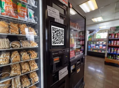 Códigos QR para el negocio del vending: Transformar las ventas y la experiencia del cliente